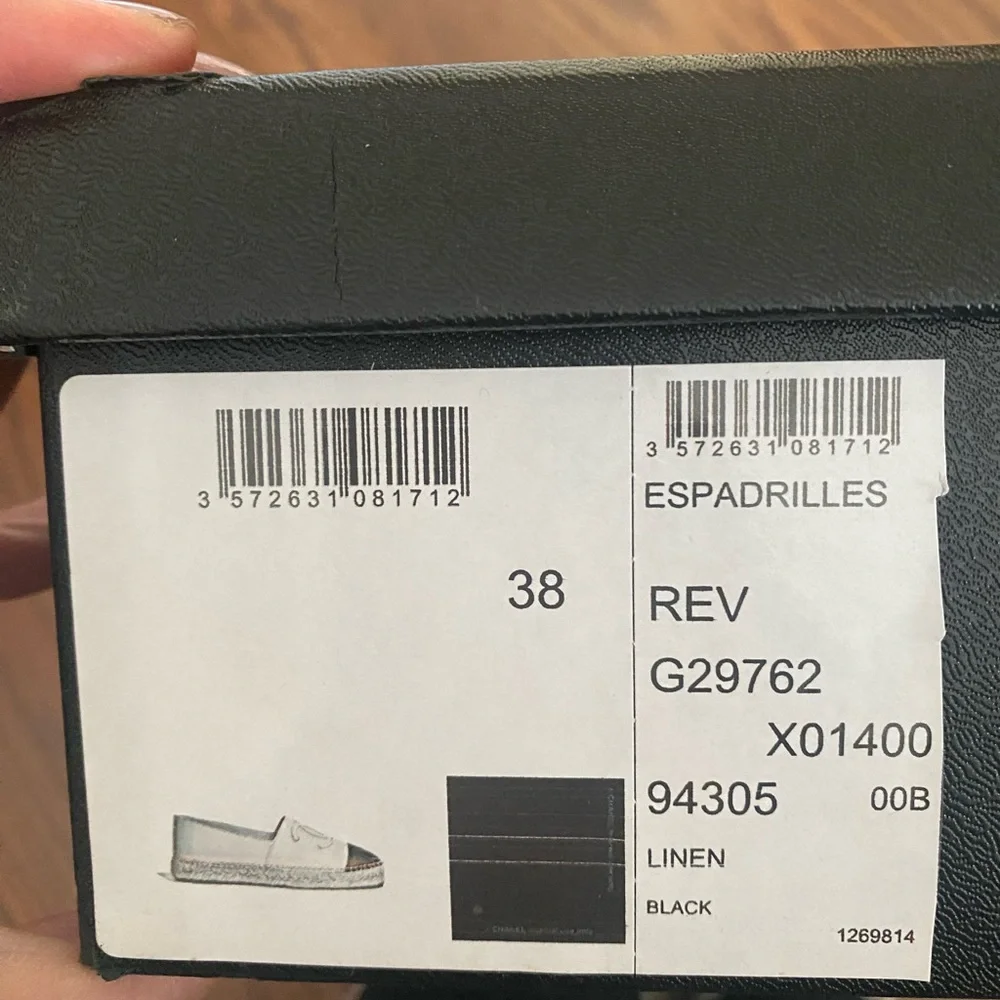 Chanel Espadrilles 38 - Picture 3 of 4